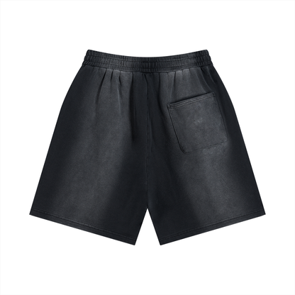 Bando Sun Fade Distressed Shorts