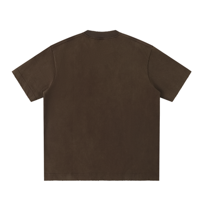 Vintage Washed Frayed Bando Summer Season T-Shirt
