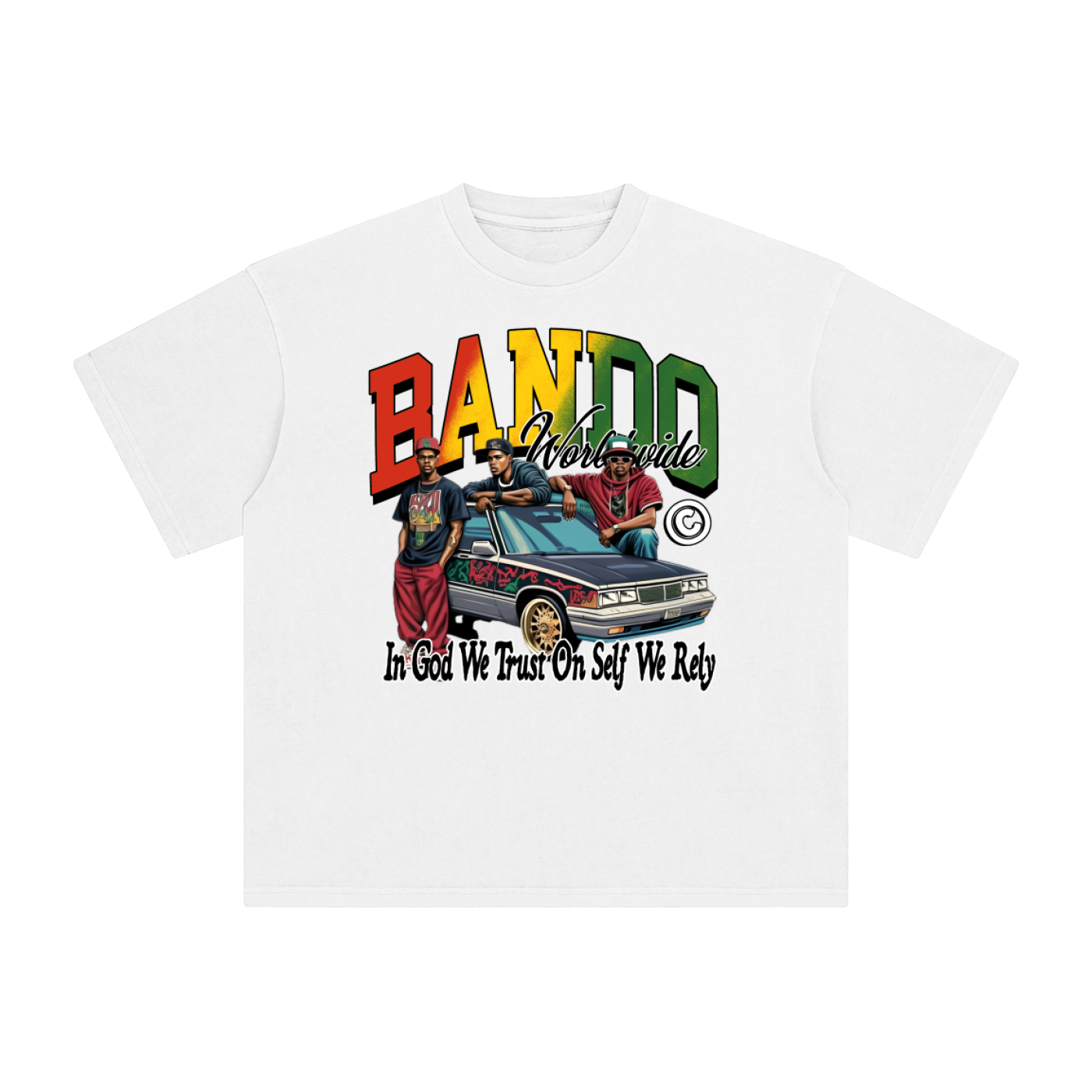 Bando Enzyme Washed T-Shirt