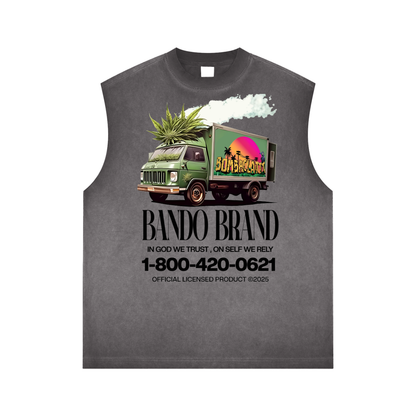 Bando Bomba Reverse Washed Tank Top Collab