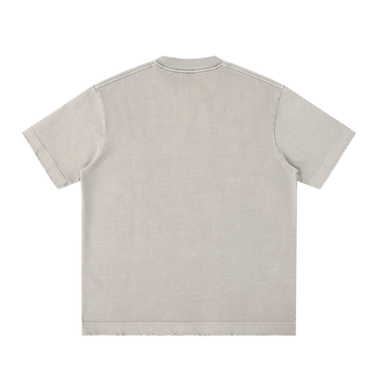 Vintage Washed Frayed Bando Summer Season T-Shirt