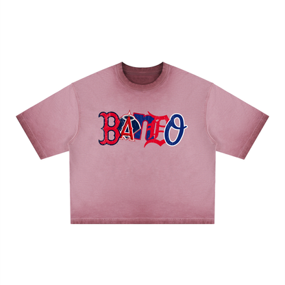 Bando Patchwork Reverse Dyed Boxy T-Shirt