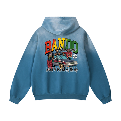 Bando Heavyweight Sunfade Oversized Hoodie