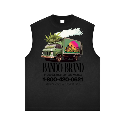 Bando Bomba Reverse Washed Tank Top Collab