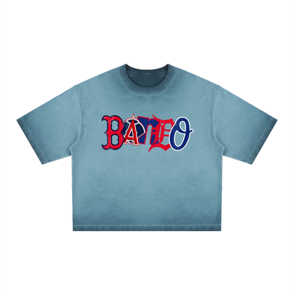 Bando Patchwork Reverse Dyed Boxy T-Shirt