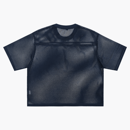 Bando See-through Boxy Net T-Shirt
