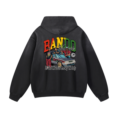 Bando Heavyweight Sunfade Oversized Hoodie