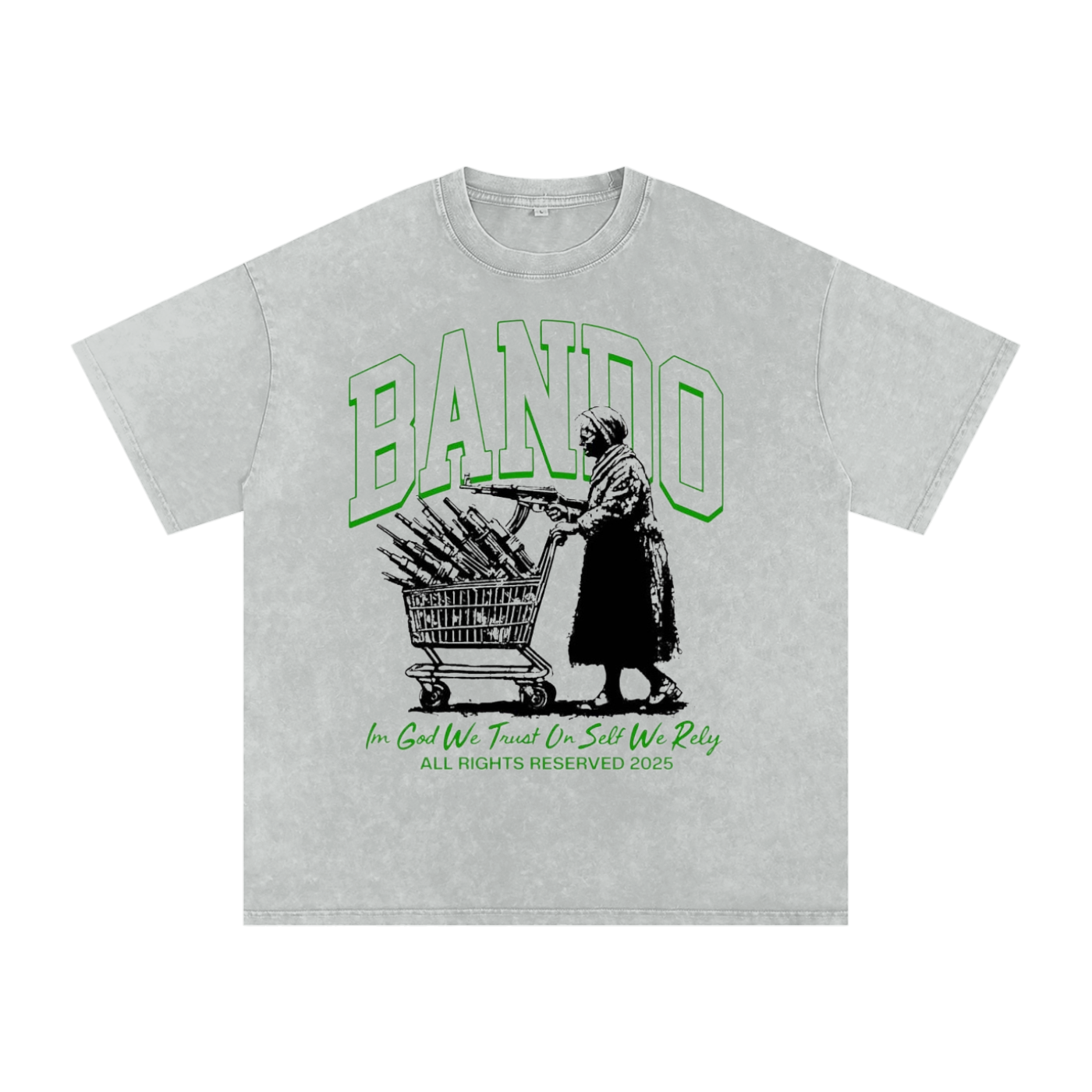 Cost Of Freedom Oversized Cotton T-Shirt