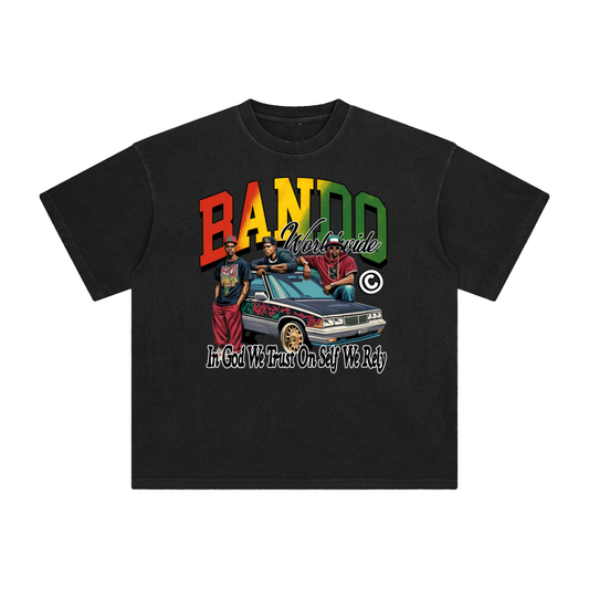 Bando Enzyme Washed T-Shirt